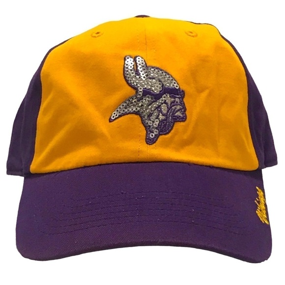 NFL Team Apparel - Minnesota Viking Woman's Football Cap - Picture 1 of 16
